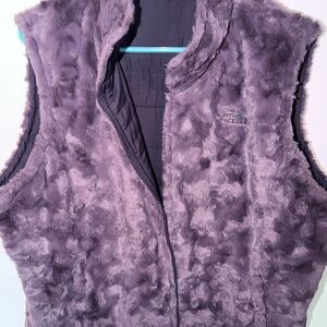 The North Face Women's Lavender Plush Fleece Vest